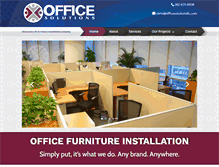Tablet Screenshot of officesolutionsllc.com